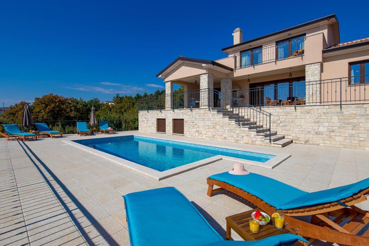 Villa Teza, Amazing View Glavani Экстерьер фото